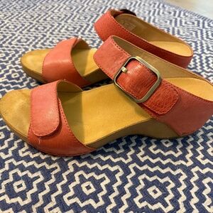 Dansko Tanya Milled Burnished - Coral